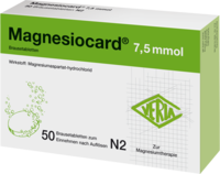 MAGNESIOCARD 7,5 mmol Brausetabletten