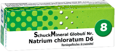 SCHUCKMINERAL Globuli 8 Natrium chloratum D6