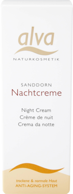 SANDDORN KOSMETIK Nachtcreme alva