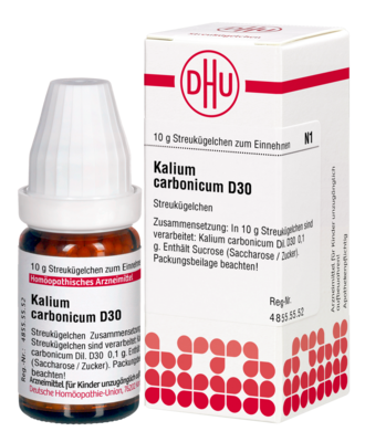 KALIUM CARBONICUM D 30 Globuli