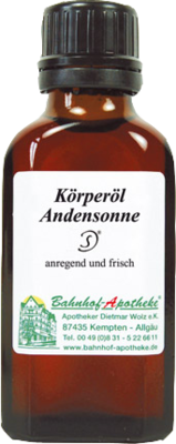 KÖRPERÖL Andensonne