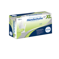 HANDSCHUHE Einmal Vinyl puderfrei XL