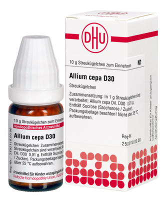 ALLIUM CEPA D 30 Globuli