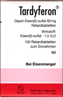 TARDYFERON Depot-Eisen(II)-sulfat 80 mg Retardtab.