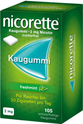 NICORETTE Kaugummi 2 mg freshmint