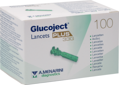 GLUCOJECT Lancets PLUS 33 G