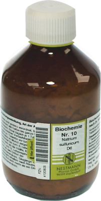 BIOCHEMIE 10 Natrium sulfuricum D 6 Tabletten