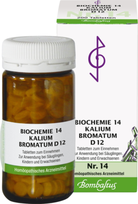 BIOCHEMIE 14 Kalium bromatum D 12 Tabletten