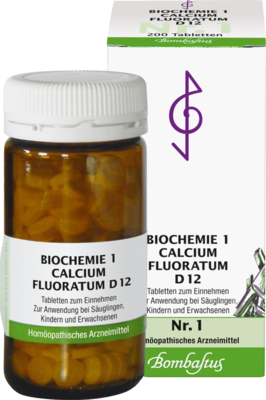 BIOCHEMIE 1 Calcium fluoratum D 12 Tabletten