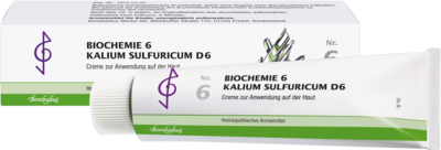 BIOCHEMIE 6 Kalium sulfuricum D 6 Creme