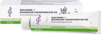 BIOCHEMIE 7 Magnesium phosphoricum D 6 Creme