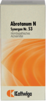 SYNERGON KOMPLEX 53 Abrotanum N Tabletten