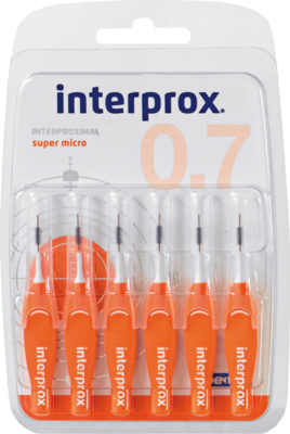 INTERPROX reg super micro orange Interdentalb.Blis