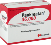 PANKREATAN 36.000 magensaftresistente Hartkapseln