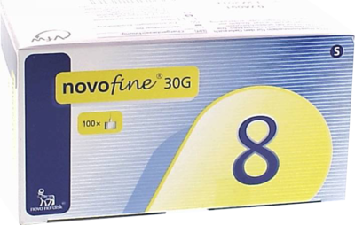 NOVOFINE Nadeln 30 G 8 mm