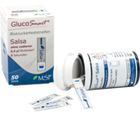 GLUCOSMART Salsa Blutzuckerteststreifen Dose