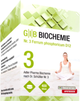 GIB Biochemie Nr.3 Ferrum phosphor.D 12 Adler Tab.