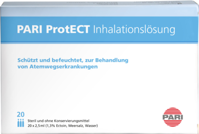 PARI ProtECT Inhalationslösung mit Ectoin Ampullen