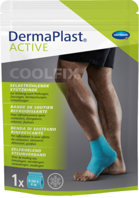 DERMAPLAST Active CoolFix Bandage 6 cmx4 m