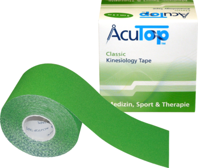 ACUTOP Kinesiologie Tape Classic 5 cmx5 m grün