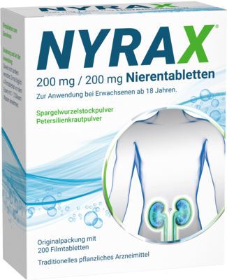 NYRAX 200 mg/200 mg Nierentabletten