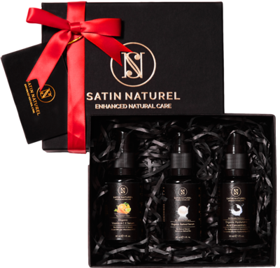 SATIN NATUREL Bio Anti-Aging Booster Geschenkset